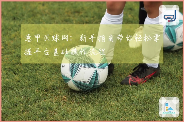 意甲买球网：新手指南带你轻松掌握平台基础操作流程